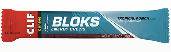 Cif BLOCS Energy Chews - Tropical Punch w/ Caffeine