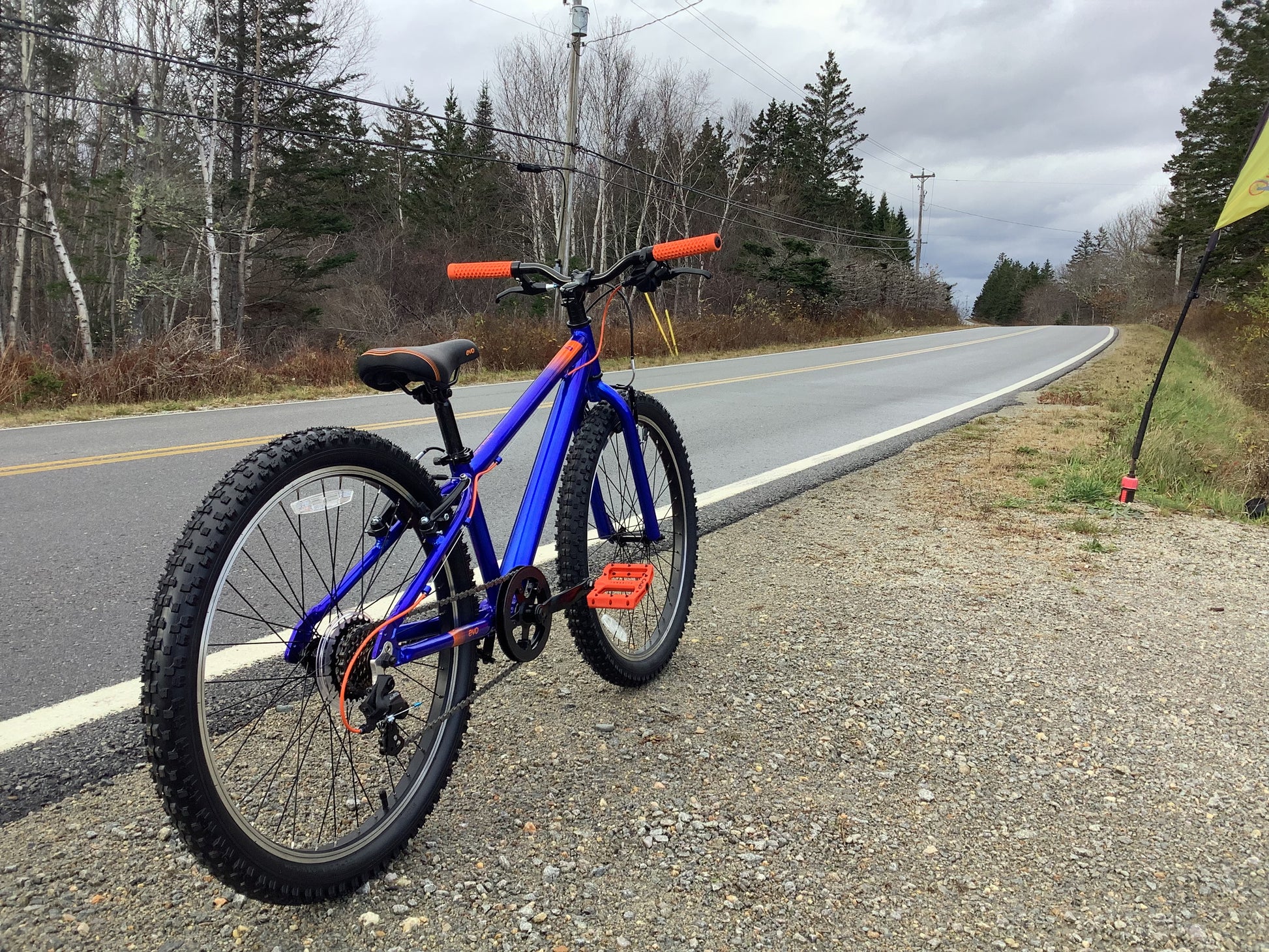 Evo Rock Ridge 24 blue tangerine